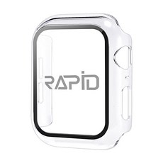 [당일배송] 라피드 클로즈 애플워치 호환 클리어 투명 케이스 필름, 42mm, 1개