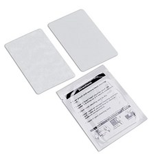 [미국] 566473 CR80 Cleaning Cards Dual Side Card Reader Cleaner POS Swipe Terminal Cleaning Cards CK, 10 IPA Cards+10 Adhesive Cards