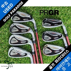 PRGR RED 505 5~PA 7I 카본 R 깨끗한 중고 아이언세트, 5~P6I카본RM37