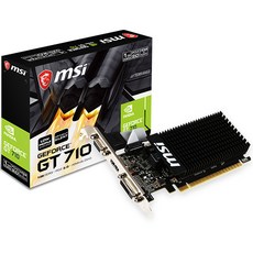 微星 GeForce GT710 D3 1GB LP V2, 微星 GeForce GT710 D3 1GB LP 靜音 V2
