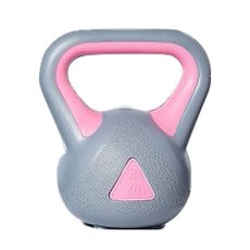 헬스 피트니스 여성 남성 가정용 아령 경기 힙업 플라스틱 주입 공 220KG, 핑크 타바스그레이 4킬로그램 /개