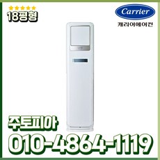 캐리어 인버터 냉난방기 스탠드 18평형 업소용 냉온풍기 실외기포함 기본설치비별도 DASQ-0181SAWSD