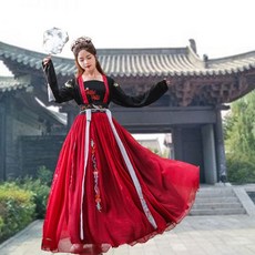 경성의복 코스튬 연주복 무대복 드레스 비녀 드레스 2부드레스 선녀 세트