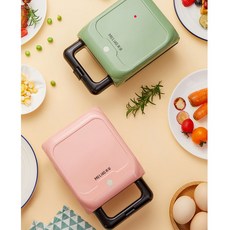 샌드위치 breakWaffles 메이커 빠른 기계 더블 라이트 식품 기계 와플 기계 소형 가정용 다기능 토스터|와플 메이커|, 1개, D, 220V