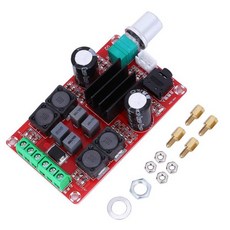 월프론트 2x50W 디지털 앰프 보드 TPA3116D2 DC524V 듀얼 사운드 채널 스테레오 오디오 액세서리 20Hz20Hz