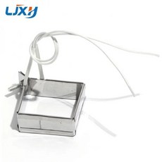 LJXH 57*57mm 사각형 모양 고온 와이어 밴드 히터 220v 120w 가열 코일 전기 요소, 1개