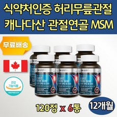 60대 여자 MSM 캐나다 수입 관절연골 영양제 4통 조인트 엄지 손가락 발가락 뼈관절 연골 손목 발목 목 무릎 허리 40대 50대 60대 70대 80대 생신 선물 기념일 건강 기능 식품 추천