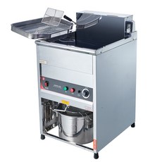 수유식 튀김기 가정 업소 용 핫도그 프라이 스퀘어, 20L 세로형 프라이팬(380v 7.5kw)