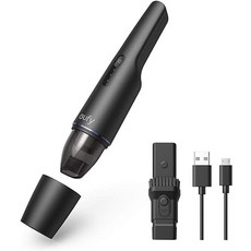 eufy 미니 소형 핸디형 진공 청소기 Anker의 HomeVac H11 무선 휴대용 초경량 1lbs 5500Pa 흡입력 USB 충전 홈 청소용, [01]검은색