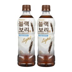 하이트진로 블랙보리 라이트, 24개, 520ml