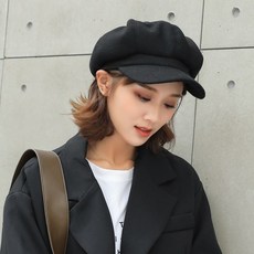 여자모자 볼캡 Beret female autumn and winter Korean tidal Japanese painter casual fashion wild New England woolen -580386387900
