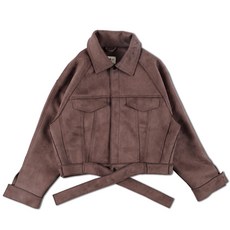 노브랜드 FEAR OF GOD 하이웨이스트 FOG 스웨이드 자켓 무스탕 리얼 소가죽