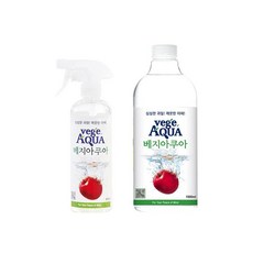 베지아쿠아 과일야채세정제 본품 475ml+리필용 1000ml 세트, 1세트, 1475ml