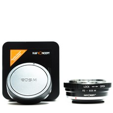 K&F FD-EOS M 렌즈어댑터 - 캐논 FD 렌즈 >> 캐논 EF-M 바디 – 뒤캡포함 – Canon FD lens to Canon M mount adapter + cap”></center><br />
                                    <center></p>
<div class=