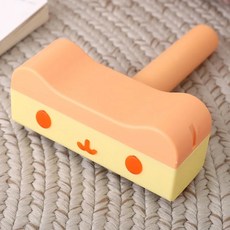 HOOPET 애완동물 털 롤러 리무버 고양이 털 청소 편리한 청소 집 가구 소파 옷 청소 브러시, 주황색, 1개