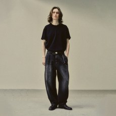 아트 이프 액츠 Garment Dyed T-Shirt Black