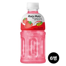 모구모구 음료수 딸기맛 320ml x 6개