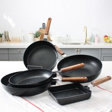 실버스타oic인덕션우드핸들그리들40cm