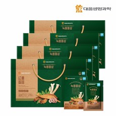 대웅생명과학 녹용홍삼 70mlX30포 4세트, 4개, 2100ml