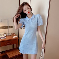 펀칭니트투피스