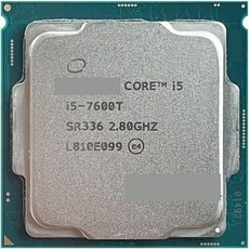 CPU cI57600T I57600T 2.8GHz 쿼드코어 쿼드스레드 프로세서 6M 35W LGA 1151 - i57600