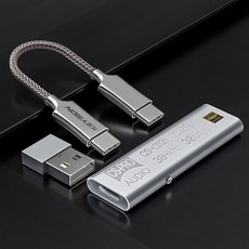 Keysion dsd256 하이파이 듀얼 오디오 칩 디코더 usb 유형 c 3.5mm 헤드폰 앰프 어댑터 dac for iphone mac android window10, type-c의 경우 - zenairdac