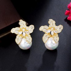 미니골드진주목걸이귀걸이