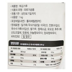 업소 튀김 가루 곰표 1kg X10개 튀김용 업소용 식당용, 1