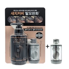 [400개 한정] 려 더블이펙터 새치커버 블랙샴푸 321ml+트리트먼트 110mlx2