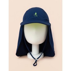 빈폴키즈 네이비 서핑 펭귄 플랩캡 수영 모자 (BI058BU01R)