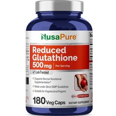 NusaPure L-글루타티온 500mg, 1개