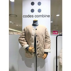 [코데즈컴바인] 코데즈컴바인 기모 후리스 숏패딩점퍼 CED-JP550WB