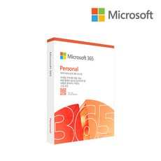 한국정품 마이크로소프트 MS 오피스 365 Office Personal (1년) PKC, MS 365 Personal PKC, MS 365 Personal PKC