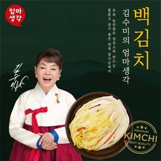 김수미김치 국산 김치 더프리미엄 배추 백김치 5kg 10kg, 01.더프리미엄 배추 백김치 5kg