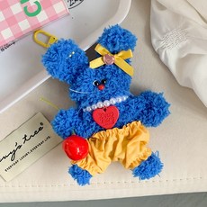 떨샵 모루 인형 DIY 패키지 만들기 키링 인형만들기 재료 옷입히기 모루키링 6번, 1개