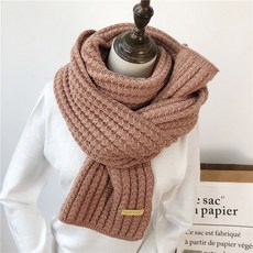 고비캐시미어체크머플러