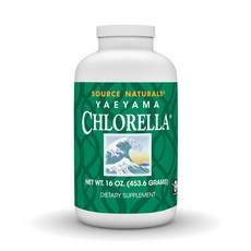 Source Naturals Yaeyama Chlorella 16 Ounce Source Naturals 야에야마 클로렐라 16온스, 1개