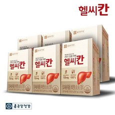 종근당건강 헬씨칸 밀크시슬 영양제, 30정, 6개