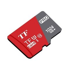 메모리카드 TF 마이크로SD 레드 대용량 메모리카드, 1TB