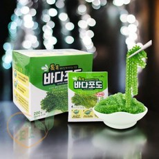 헤이지 톡톡 바다 포도 200G 20GX10봉입 1곽 바다음식, 1개