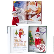 The Elf on the Shelf 620667 크리스마스 트레디션 블루 아이드 보이 라이트 톤 스카우트 엘프 및 책 포함, Boy Light