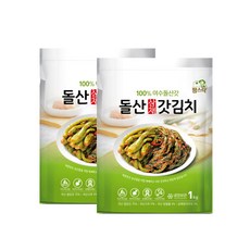 [소셜바이오]팜스락 돌산 삼채갓김치 (2/3/5 kg), 2개