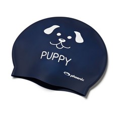 피닉스 디자인 실리콘 아동수영모_동물친구들, Navy Bear