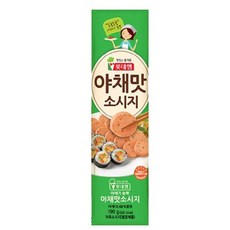 롯데햄 야채맛 소시지 190g