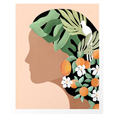 장미꽃그림화분