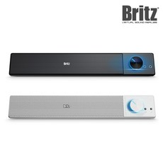브리츠 BZ-L1 게이밍 사운드바 스피커 RGB조명 PC 컴퓨터 USB전원, 블랙