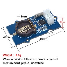 모듈 Grove - DS1307 RTC High Precision Clock Module winder For arduino R [A00051188], 01-상품선택-51188