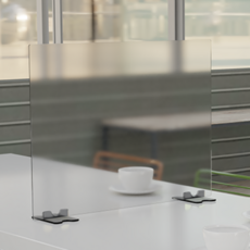 [450x600 700x600 3T] 책상 식탁 아크릴 칸막이 투명 반투명 식당 사무실 학원 카페 회의실용 가림막