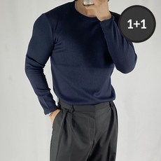 남자빅사이즈니트반팔