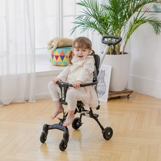 유모차 휴대용 접이식 트라이크 T2 베이블퓨어리 양대면, 2